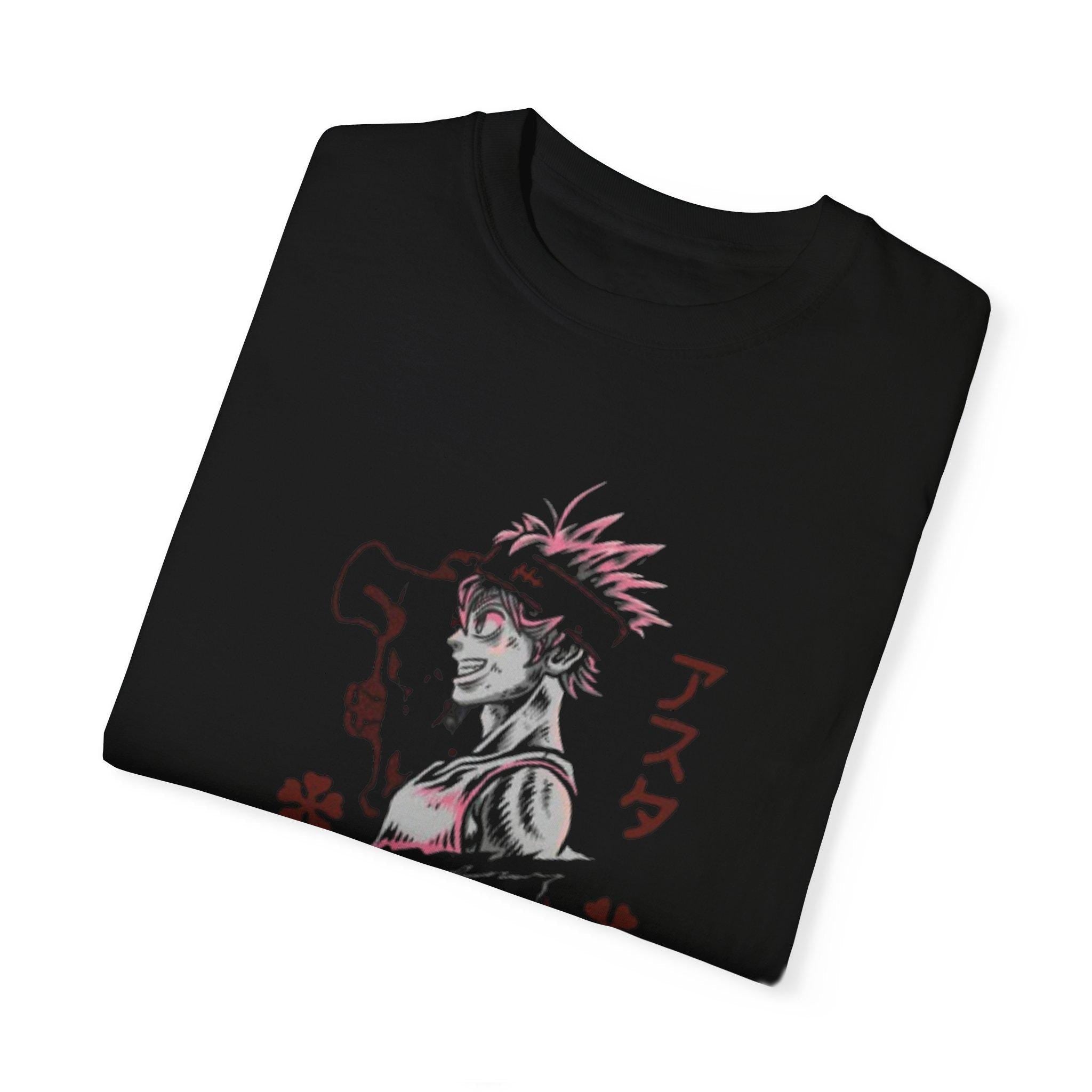 Determined Magicless Fighter Shirt, Fantasy Unisex Top, Graphic Novel T-Shirt, Cool Anime Hero Apparel, Comfort Colors