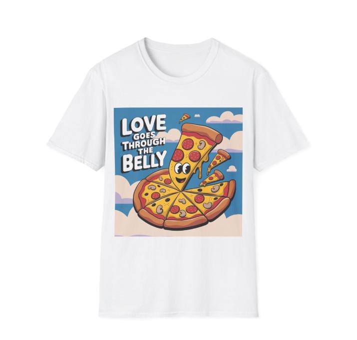 Love goes through the belly shirt