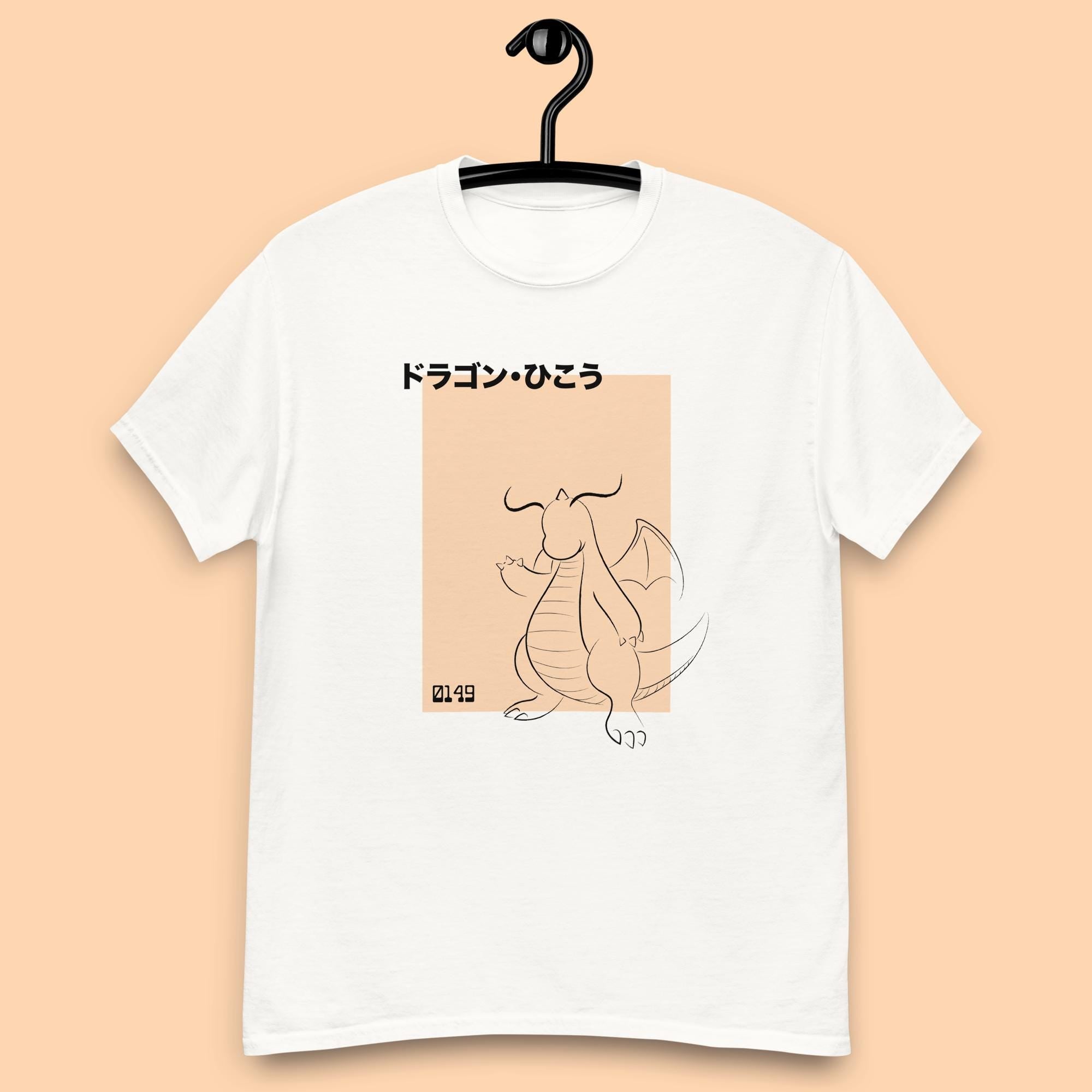 Dragonite Inspired T-Shirt | Unisex | Japanese | Adult Gift