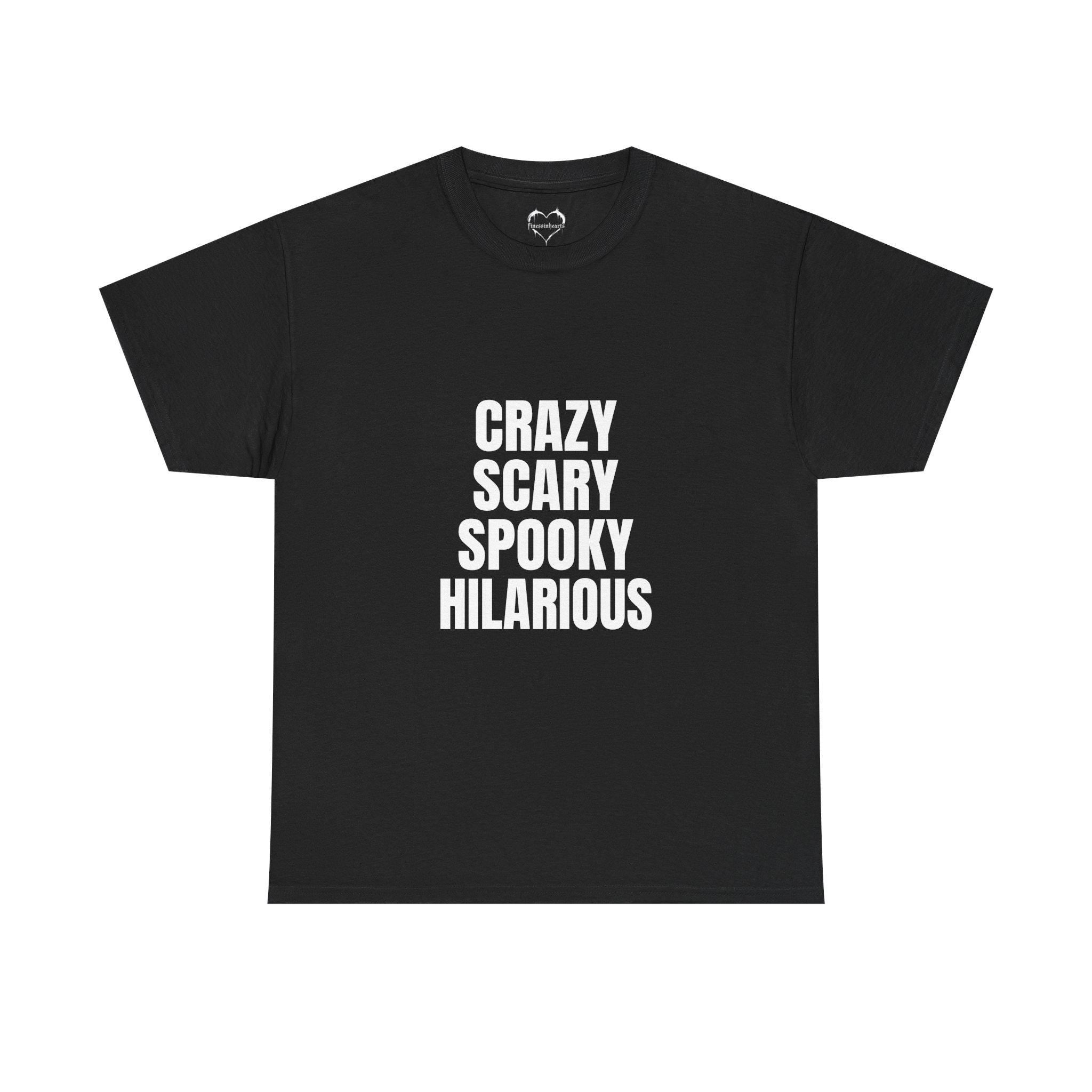 Crazy Scary Spooky Hilarious TV Off T Shirt | Kendrick Lamar Tee | Mustard! | Hip Hop T Shirts | Unisex Tees | GNX | Rap Lyrics Tee | Music