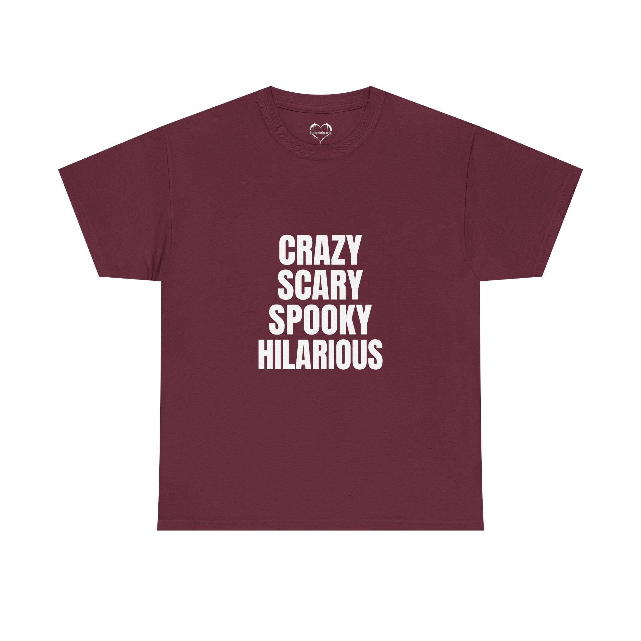 Crazy Scary Spooky Hilarious TV Off T Shirt | Kendrick Lamar Tee | Mustard! | Hip Hop T Shirts | Unisex Tees | GNX | Rap Lyrics Tee | Music