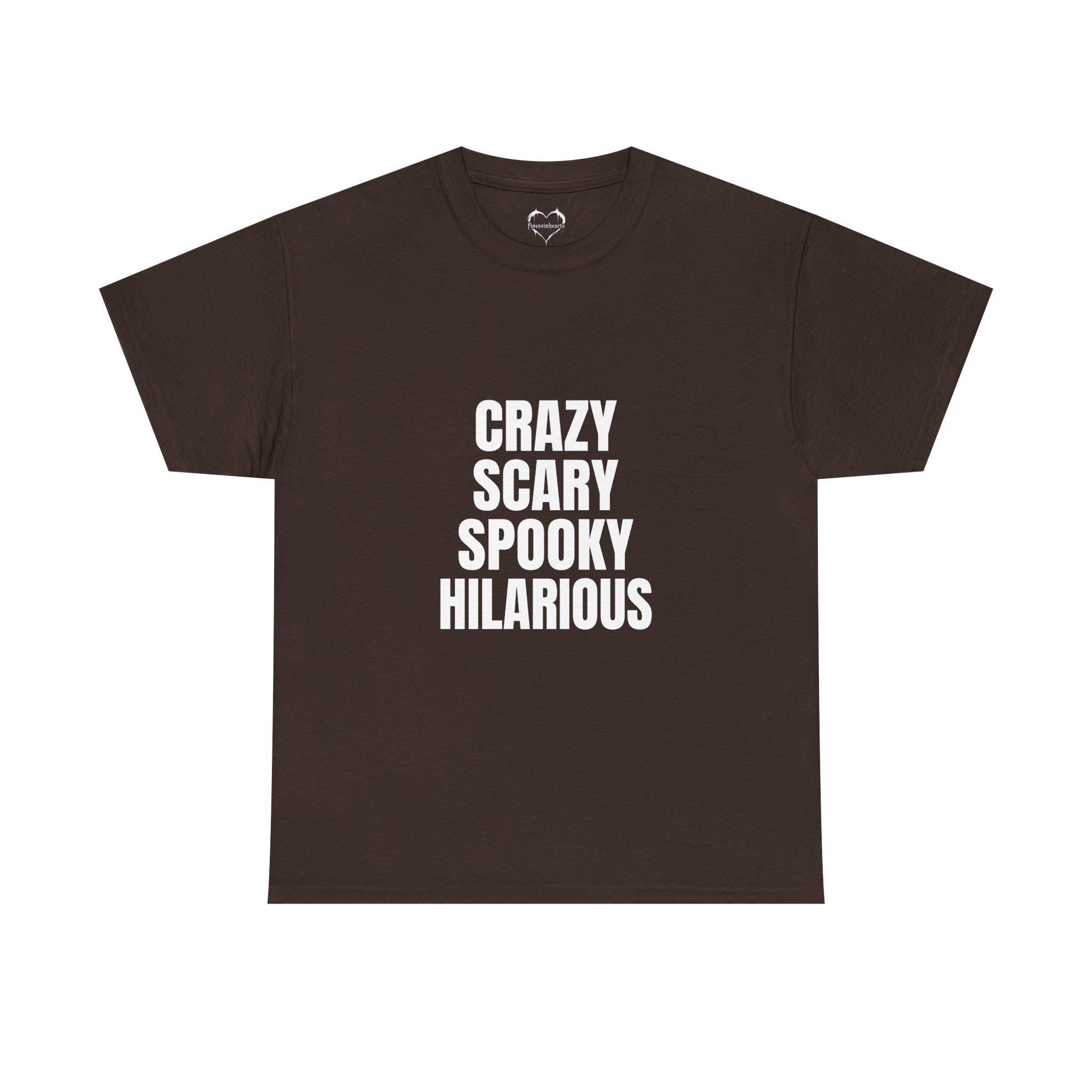 Crazy Scary Spooky Hilarious TV Off T Shirt | Kendrick Lamar Tee | Mustard! | Hip Hop T Shirts | Unisex Tees | GNX | Rap Lyrics Tee | Music