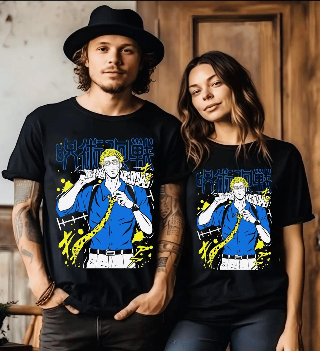 Kento Nanami v3 T-shirt | Anime Graphic Tee | Otaku Clothing | Unisex | Mens & Womens | Gift for Anime Fans | Streetwear, Japanese Anime