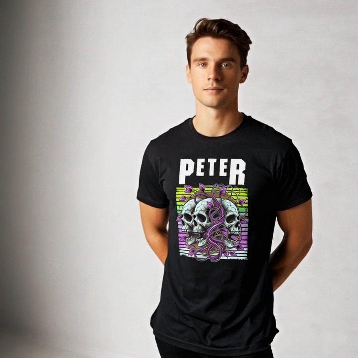 Metal Band Custom T-Shirt (Free Previews - Message us)