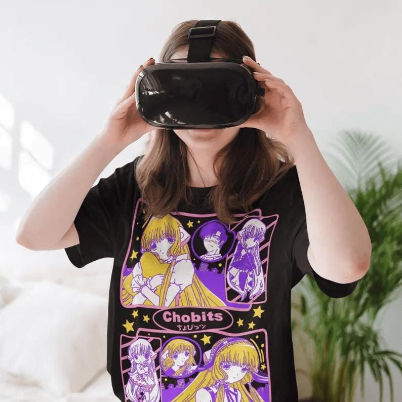 Chobits Chi T-Shirt UNISEX Waifu Material Anime T-Shirt, Anime Manga Shirt, Graphic Anime Tee, Manga Shirt, Japanese Anime