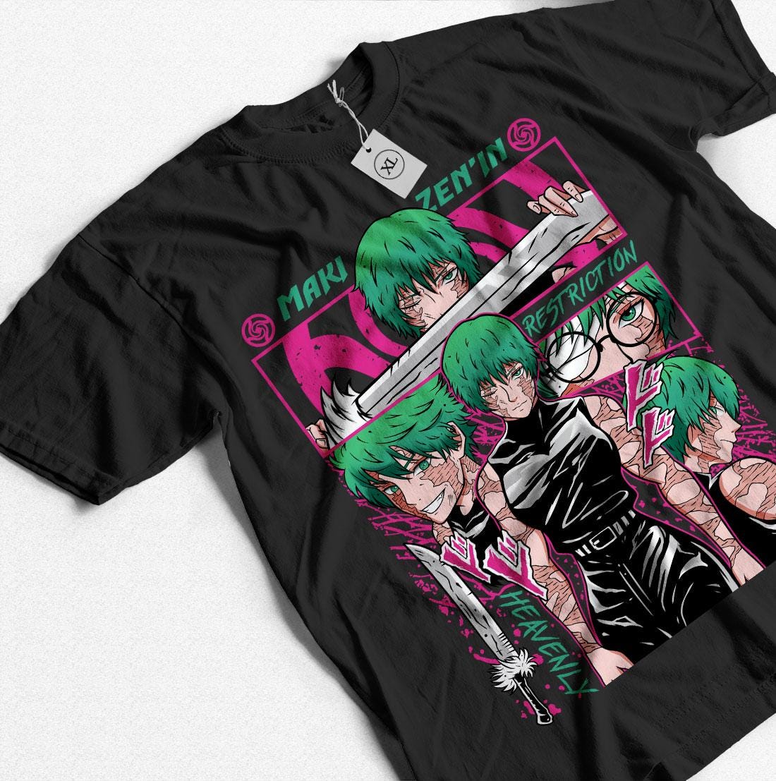 Limited Maki Zenin T Shirt - Vintage Retro Anime T Shirt - Vintage 90s T Shirt - Anime Manga Shirt - Gift For Otaku - Unisex T Shirt