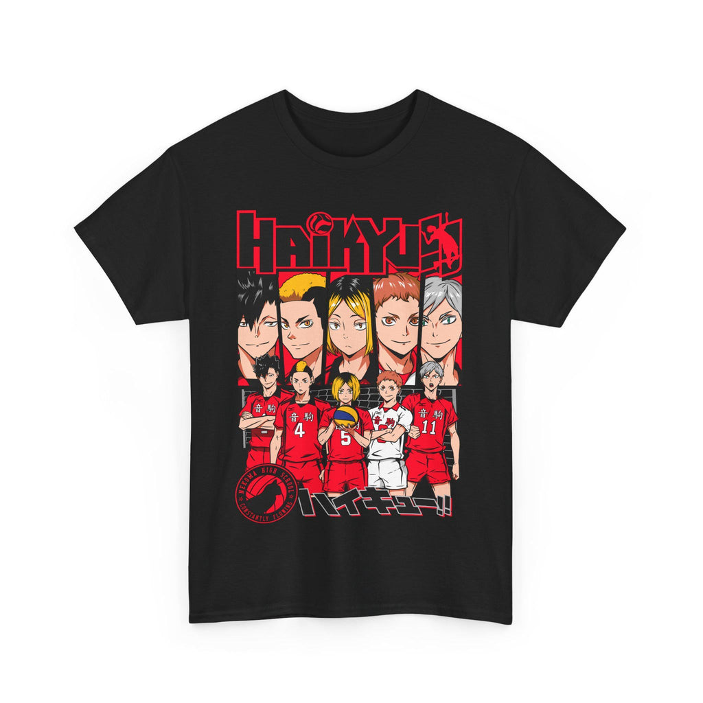 T-shirt, gift, gift her, gift men, gift boy gift, anime, anime shirts, anime gifts, , unisex, shoyo hinata, Haikyu!!, crow, tobio kageyama