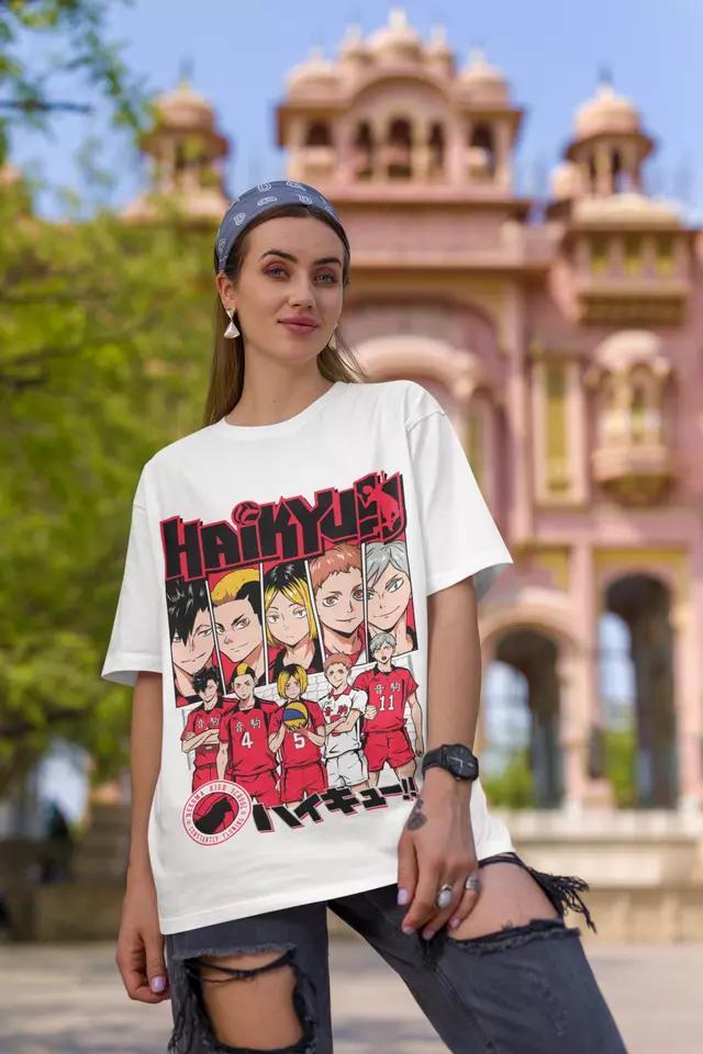 T-shirt, gift, gift her, gift men, gift boy gift, anime, anime shirts, anime gifts, , unisex, shoyo hinata, Haikyu!!, crow, tobio kageyama