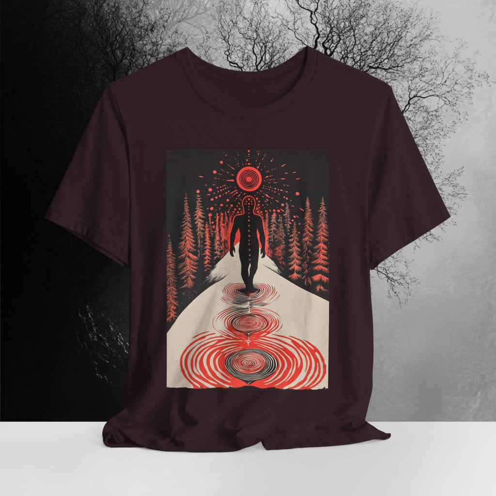 Trippy Shirt, Psychedelic Clothing, Celestial Dreamscape, Optical Illusion Shirt, Vortex T-Shirt, Space Vortex Shirt, Portal Shirt, Emo Tee.