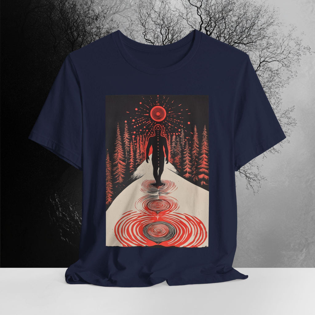 Trippy Shirt, Psychedelic Clothing, Celestial Dreamscape, Optical Illusion Shirt, Vortex T-Shirt, Space Vortex Shirt, Portal Shirt, Emo Tee.