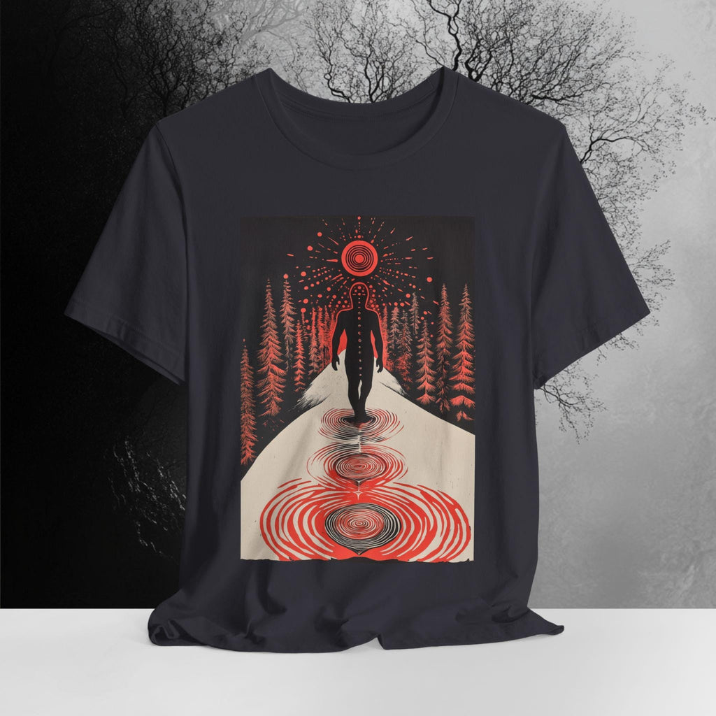 Trippy Shirt, Psychedelic Clothing, Celestial Dreamscape, Optical Illusion Shirt, Vortex T-Shirt, Space Vortex Shirt, Portal Shirt, Emo Tee.