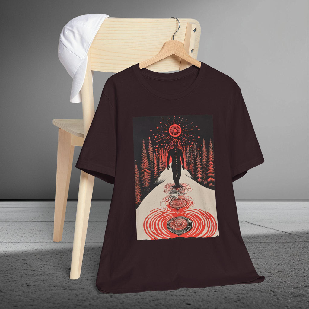 Trippy Shirt, Psychedelic Clothing, Celestial Dreamscape, Optical Illusion Shirt, Vortex T-Shirt, Space Vortex Shirt, Portal Shirt, Emo Tee.