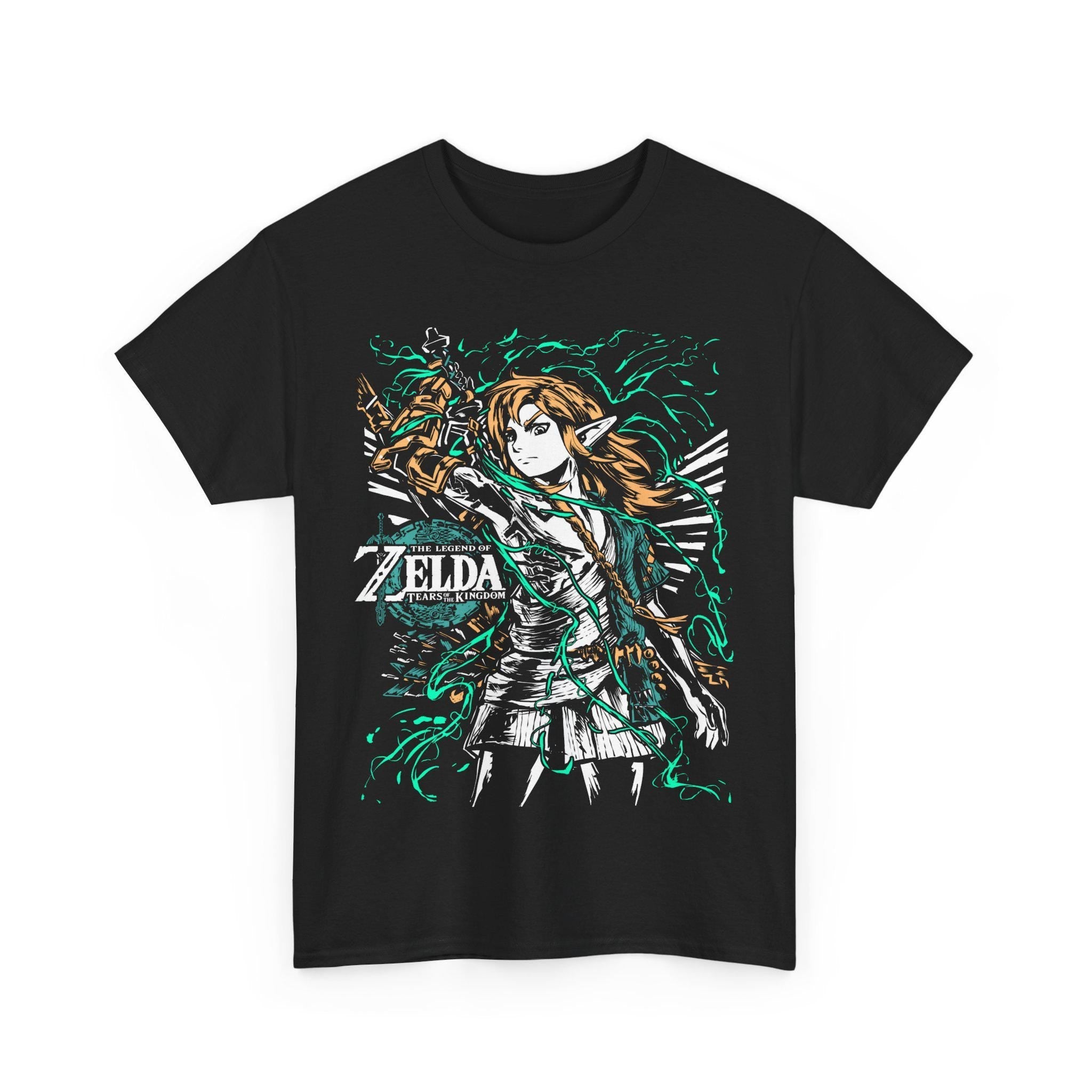 Unisex Graphic Tee - Video Games Shirt - Retro Gaming Tees for Gamers Vintage 90s T Shirt - Anime Manga Shirt
