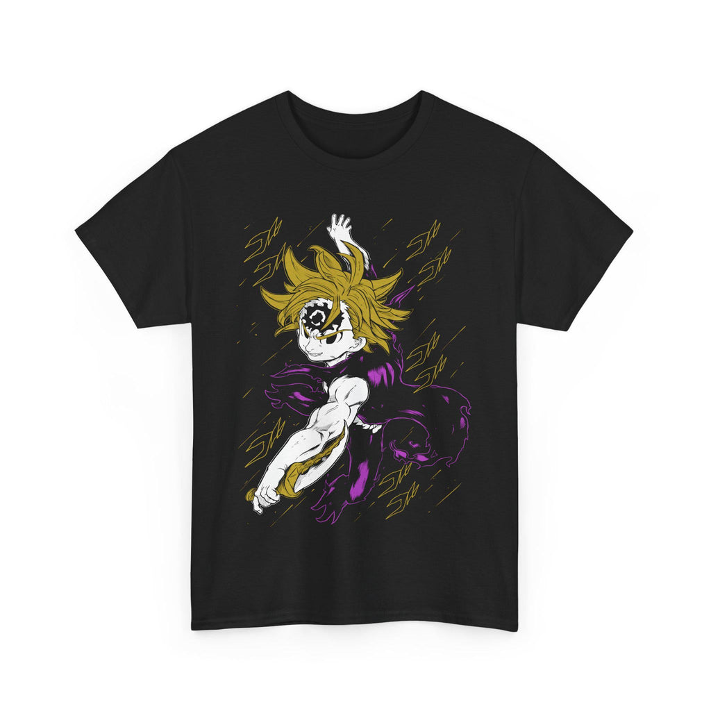Unisex Meliodas T-Shirt, The Seven Deadly Sins T Shirt, Nanatsu no Taizai, Anime Shirt, Anime T-Shirt Retro Gaming Tees for Gamers, Unisex