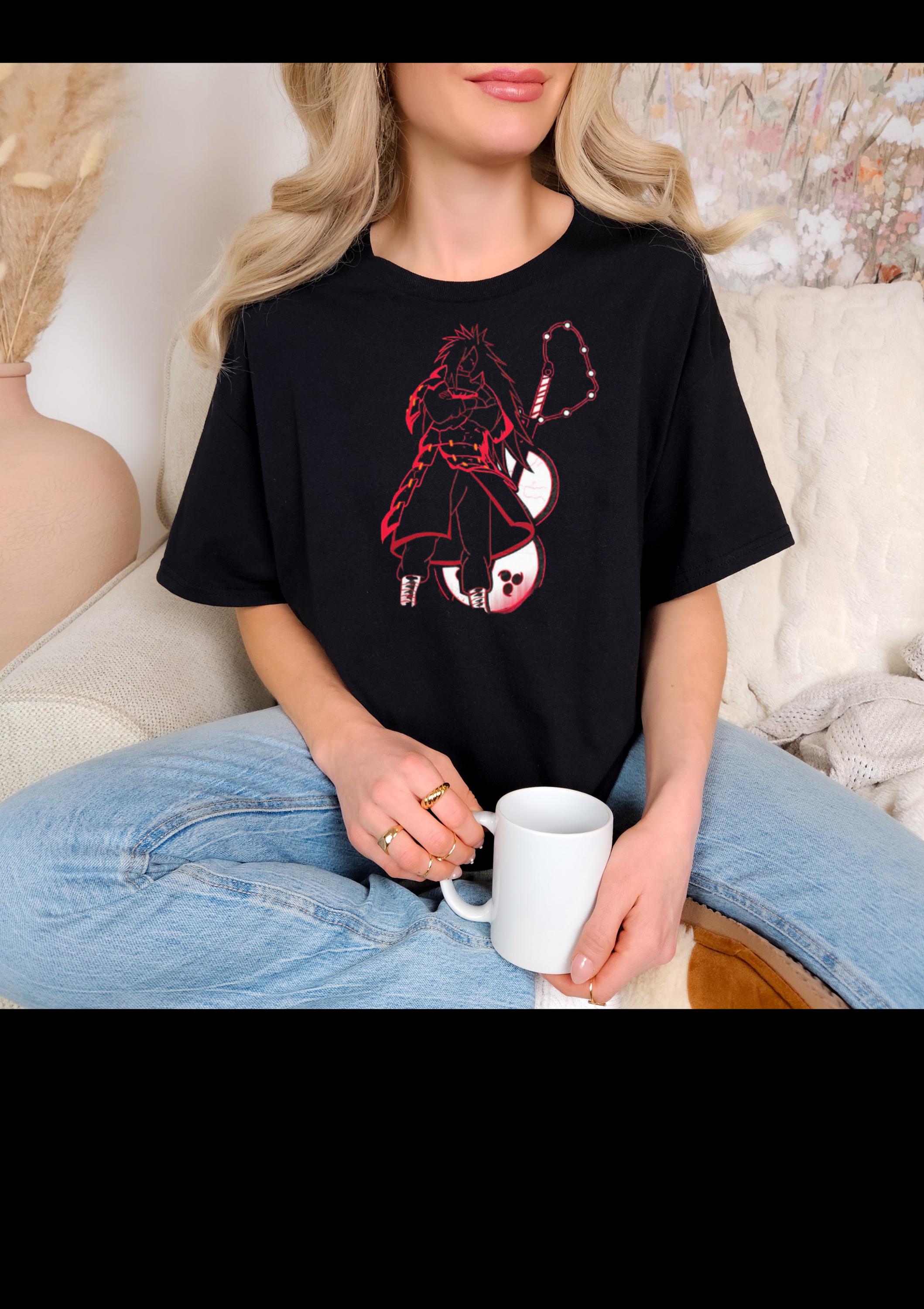 Powerful Shinobi Shirt, Fantasy Unisex Top, Graphic Novel T-Shirt, Cool Anime Villain Apparel, Comfort Colors