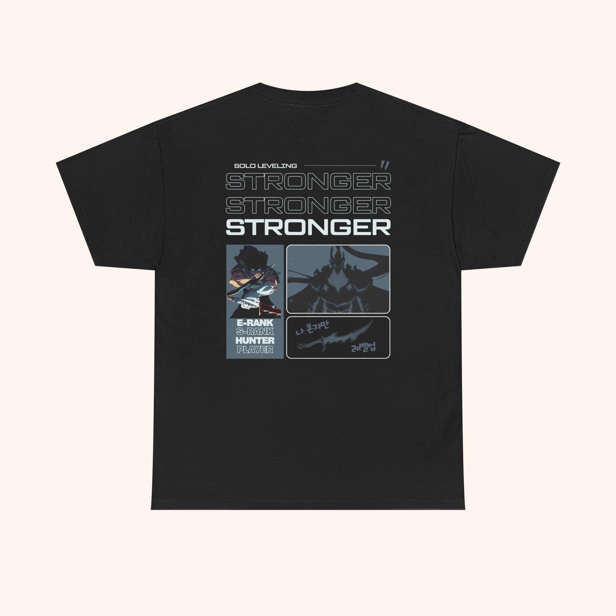 Solo Leveling Tshirt, Sung Jinwoo, Igris, Manhwa, Webtoon, Anime Tshirt