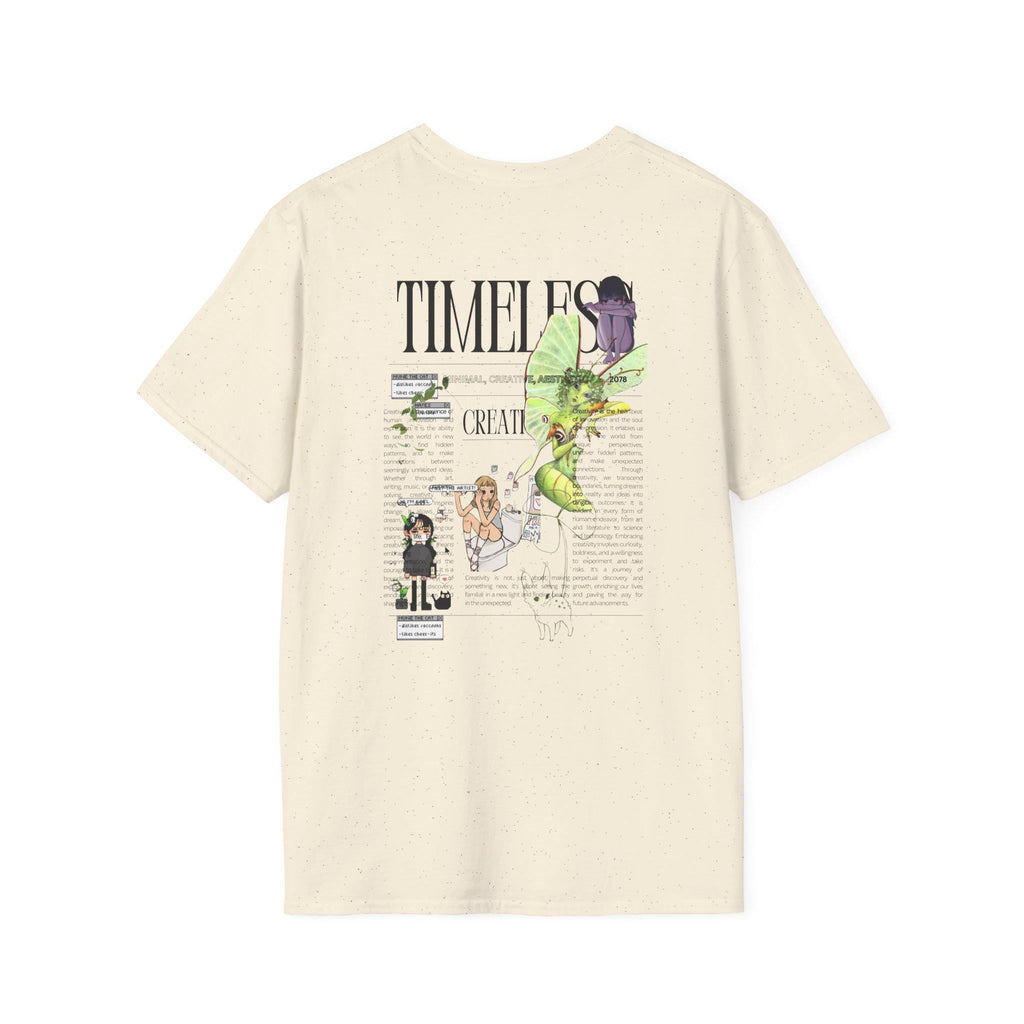 Timeless, Fairy, Unisex Softstyle T-Shirt with Creative Design, Perfect for Casual Outings, , Summer Wardrobe Essential