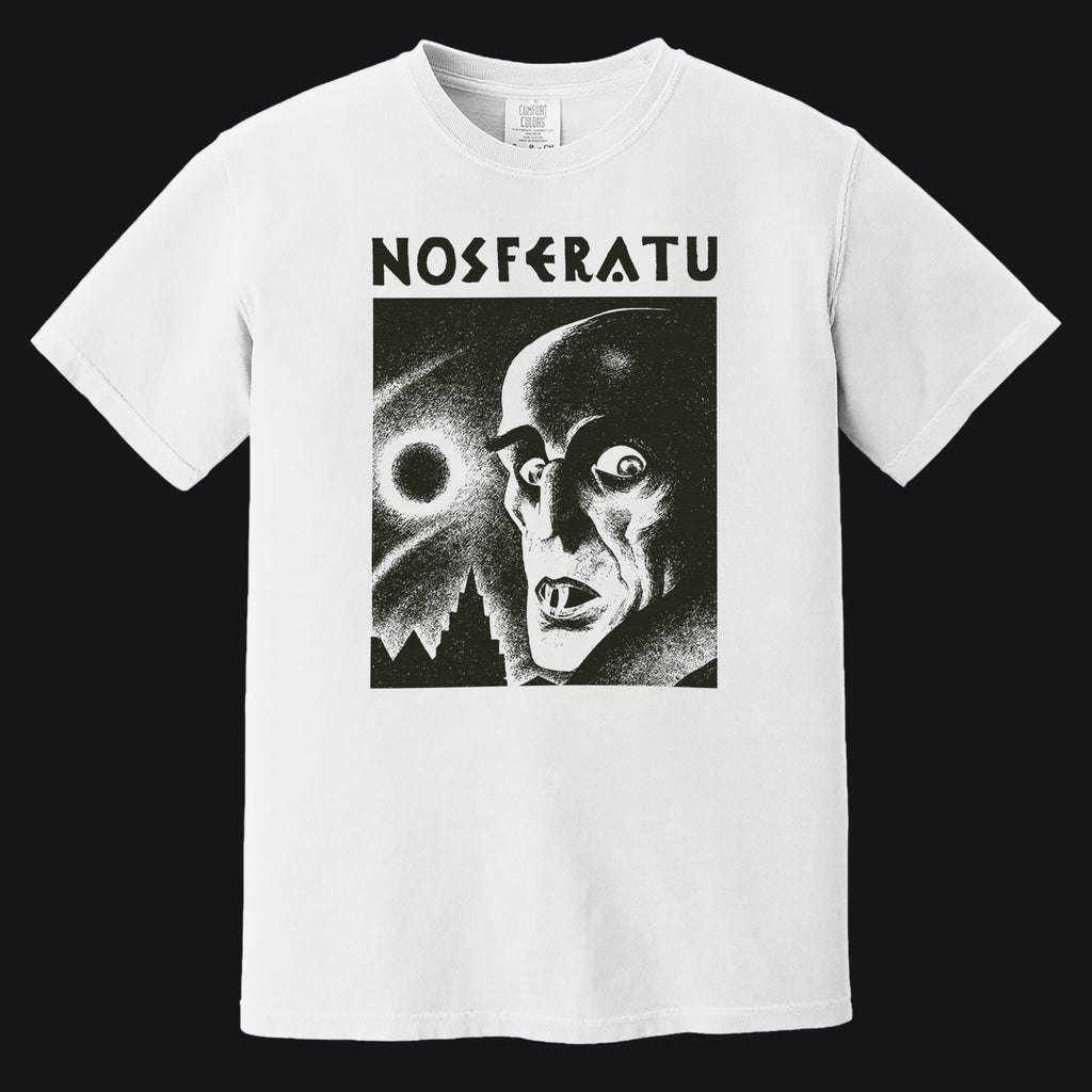 Nosferatu Shirt A Symphony of Horror 1922, Movie Tee Vintage Unisex Garment-Dyed T-shirt