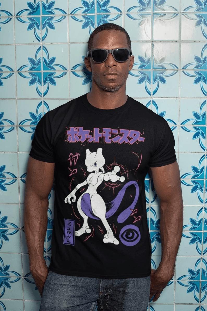 T-Shirt Graphic Shirt Video Games Shirt Anime Manga Otaku T-Shirt, Video Game T-Shirt, Japanese Anime