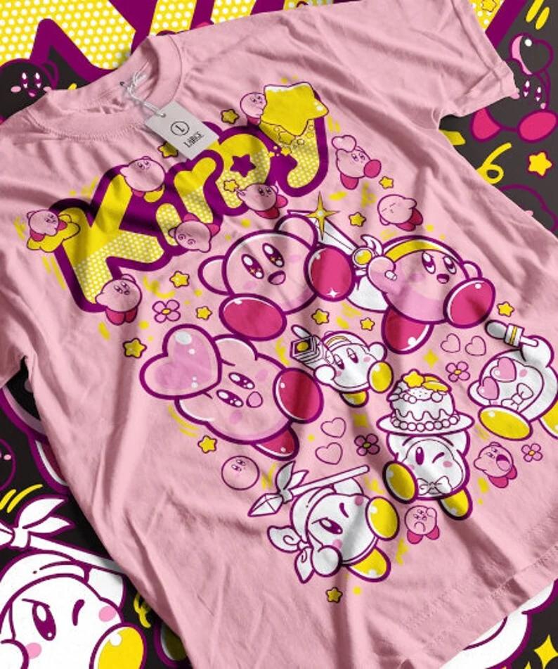 Unisex Graphic Tee - Video Games Shirt - Retro Gaming Tees for Gamers, Video Game T-Shirt, Japanese Anime