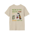 Cute Cat Ramen T-Shirt, Meow in the Groove, Funny Cats Gift, Pet Lover Apparel, Cat Mom Gift