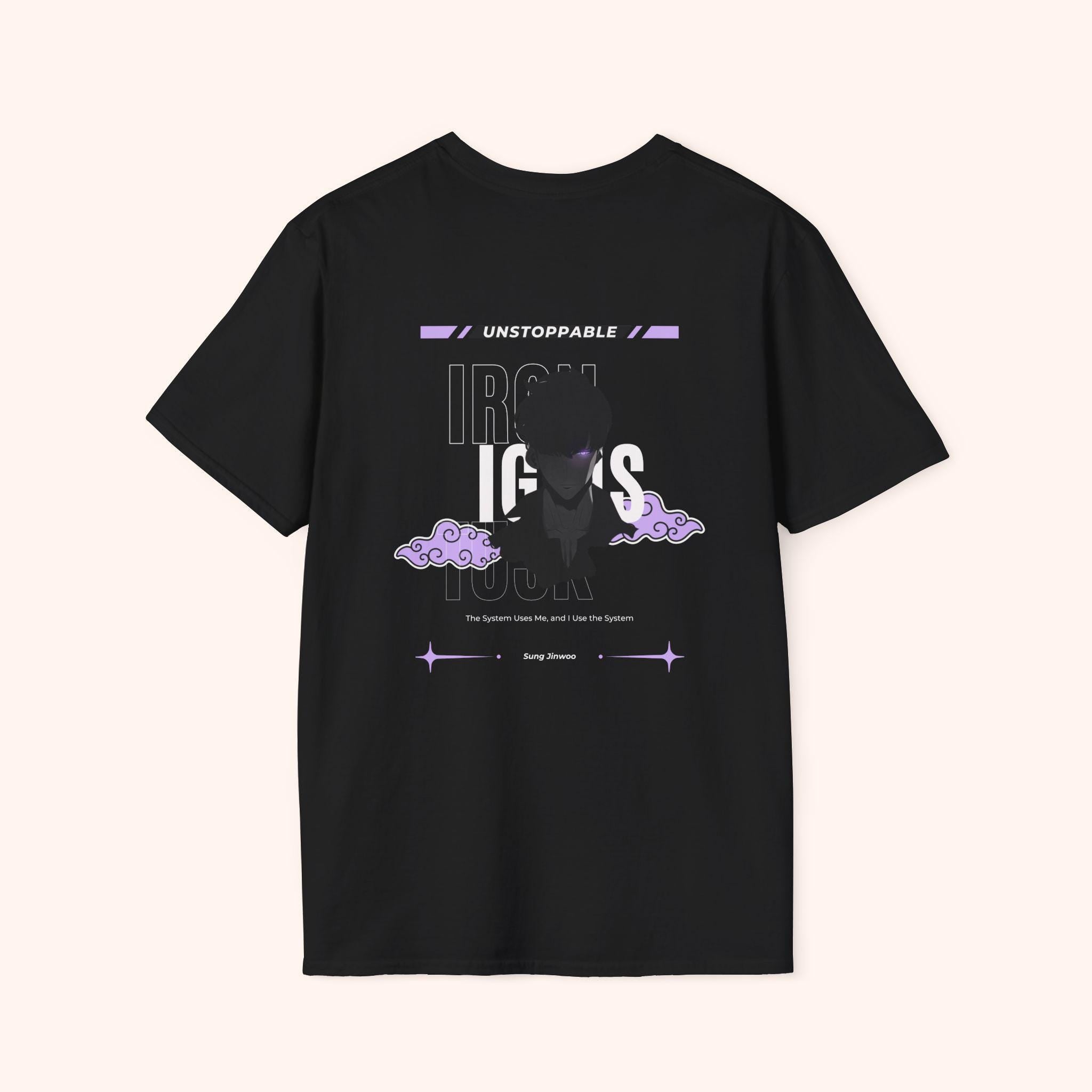Unisex Solo Leveling Sung Jinwoo T-Shirt, EXCHANGE Tshirt, Anime, Casual, Streetwear Tshirt