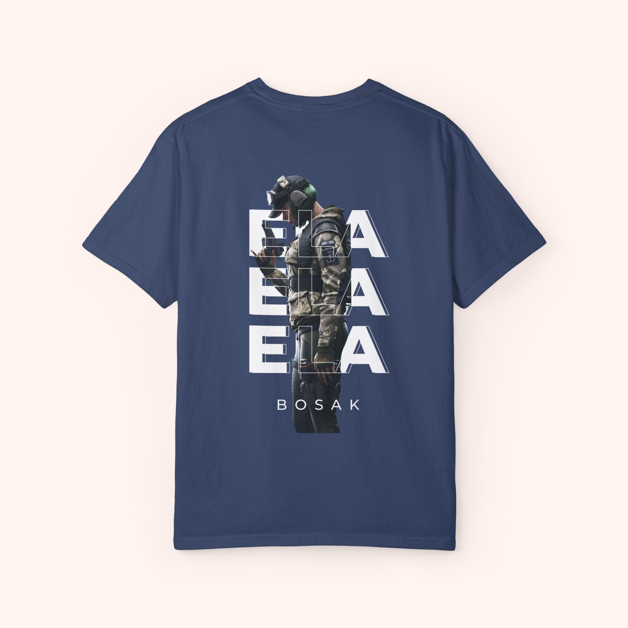 Rainbow Six Ela Tshirt, R6, Ela, Unisex Garment-Dyed Gamer T-shirt, Gaming Merch, Streetwear
