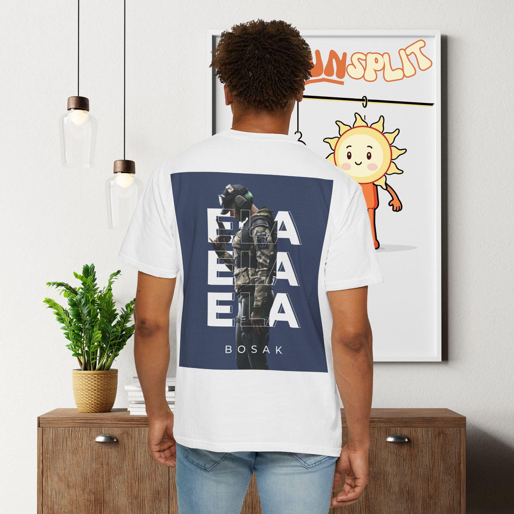 Rainbow Six Ela Tshirt, R6, Ela, Unisex Garment-Dyed Gamer T-shirt, Gaming Merch, Streetwear