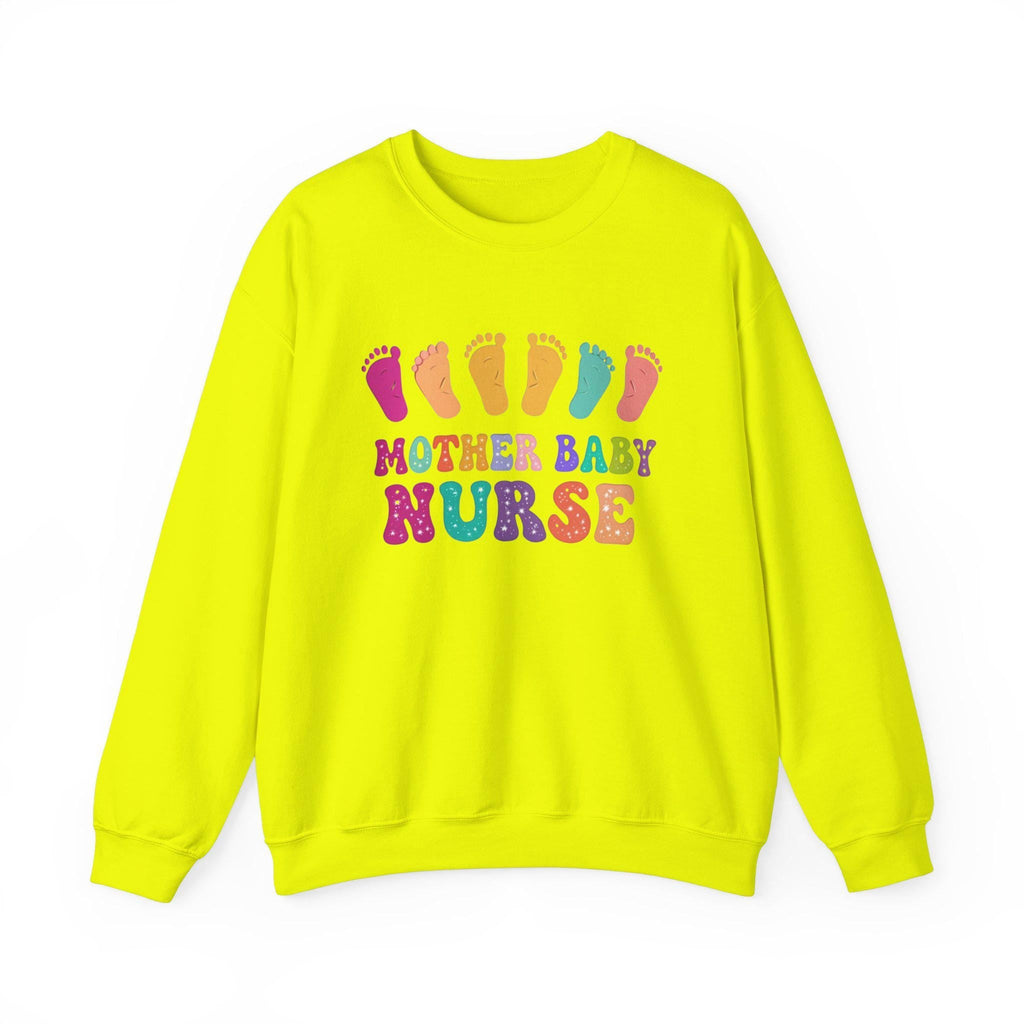 Mother baby nurse shirt, sweat shirt, Subtle Style Statement Sweatshirt, Unique Graphic Sweater, Everyday Pullover, Comfortable Sweat Top
