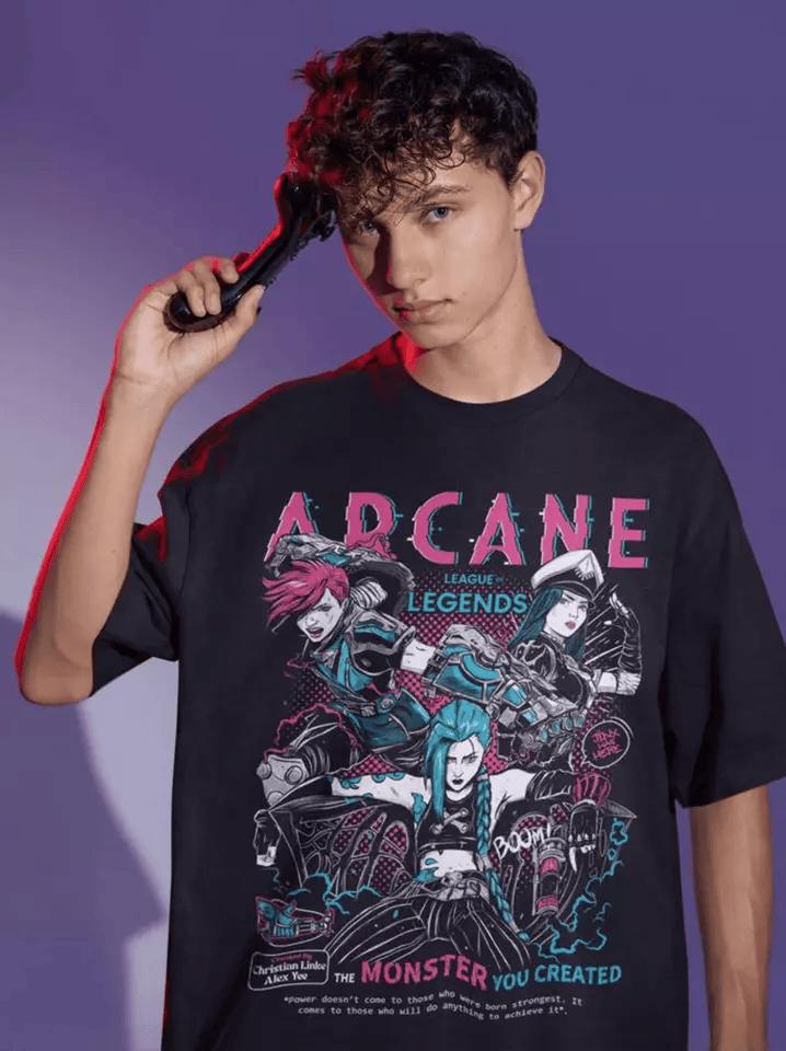 Vintage Jinx Video Game Anime T-shirt,Anime Lovers Shirt, Graphic Video Game Tee.rcane Vintage T-Shirt, Gift For Women and Man