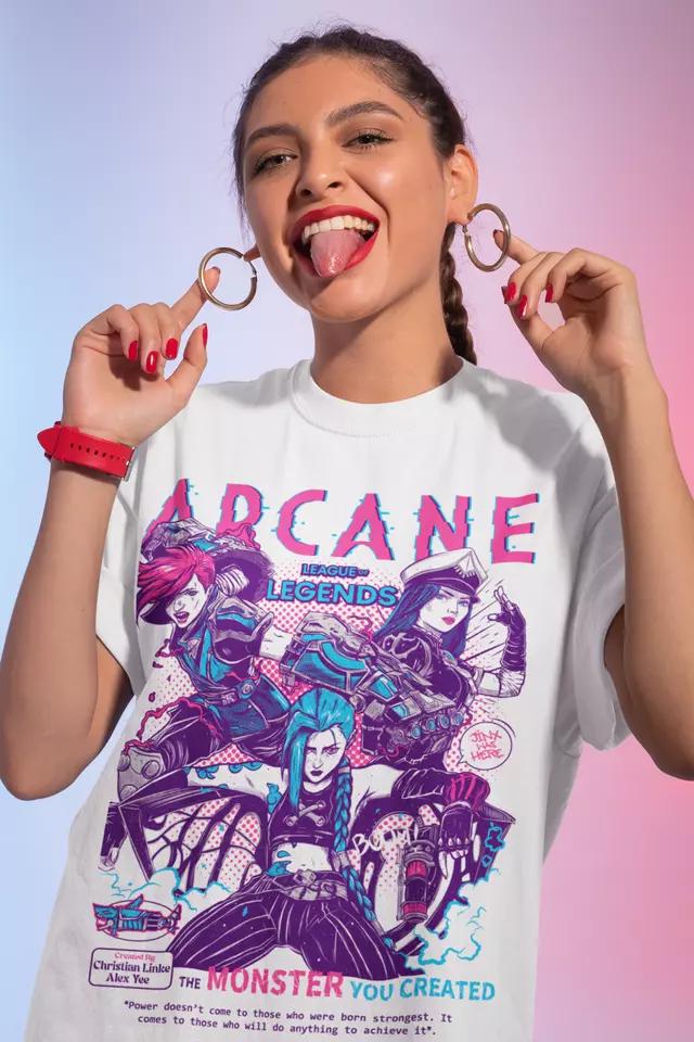 Vintage Jinx Video Game Anime T-shirt,Anime Lovers Shirt, Graphic Video Game Tee.rcane Vintage T-Shirt, Gift For Women and Man