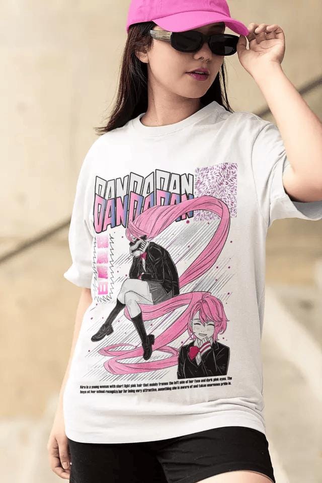 Aira Dandadan Dandadan Okarun T-shirt Okarun Momo Ayase Girl Anime Japanese Cute Gift Shirt , Gift For Women and Man