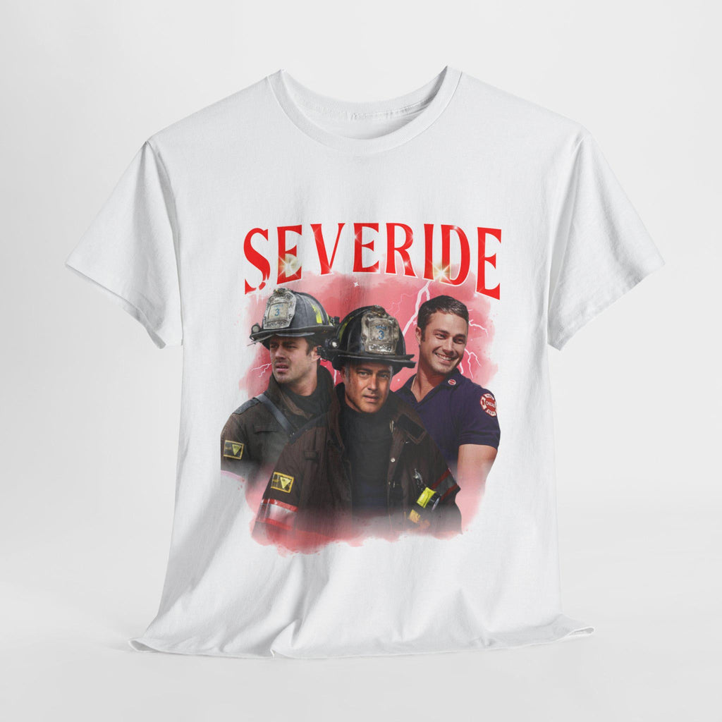 Severide 90's Style Tshirt | Chicago Fire Shirt | Firefighter Gift | Kelly Severide | Taylor Kinney Shirt | Bootleg Rap Shirt