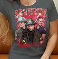 Severide 90's Style Tshirt | Chicago Fire Shirt | Firefighter Gift | Kelly Severide | Taylor Kinney Shirt | Bootleg Rap Shirt