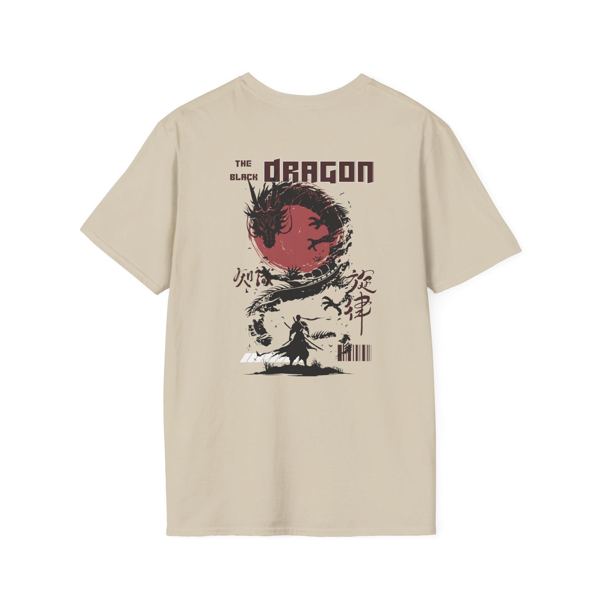 Dragon Graphic Unisex T-Shirt, Cool Shirt for Anime Fans, Holiday Gift, Casual Wear, Unique Art Tee