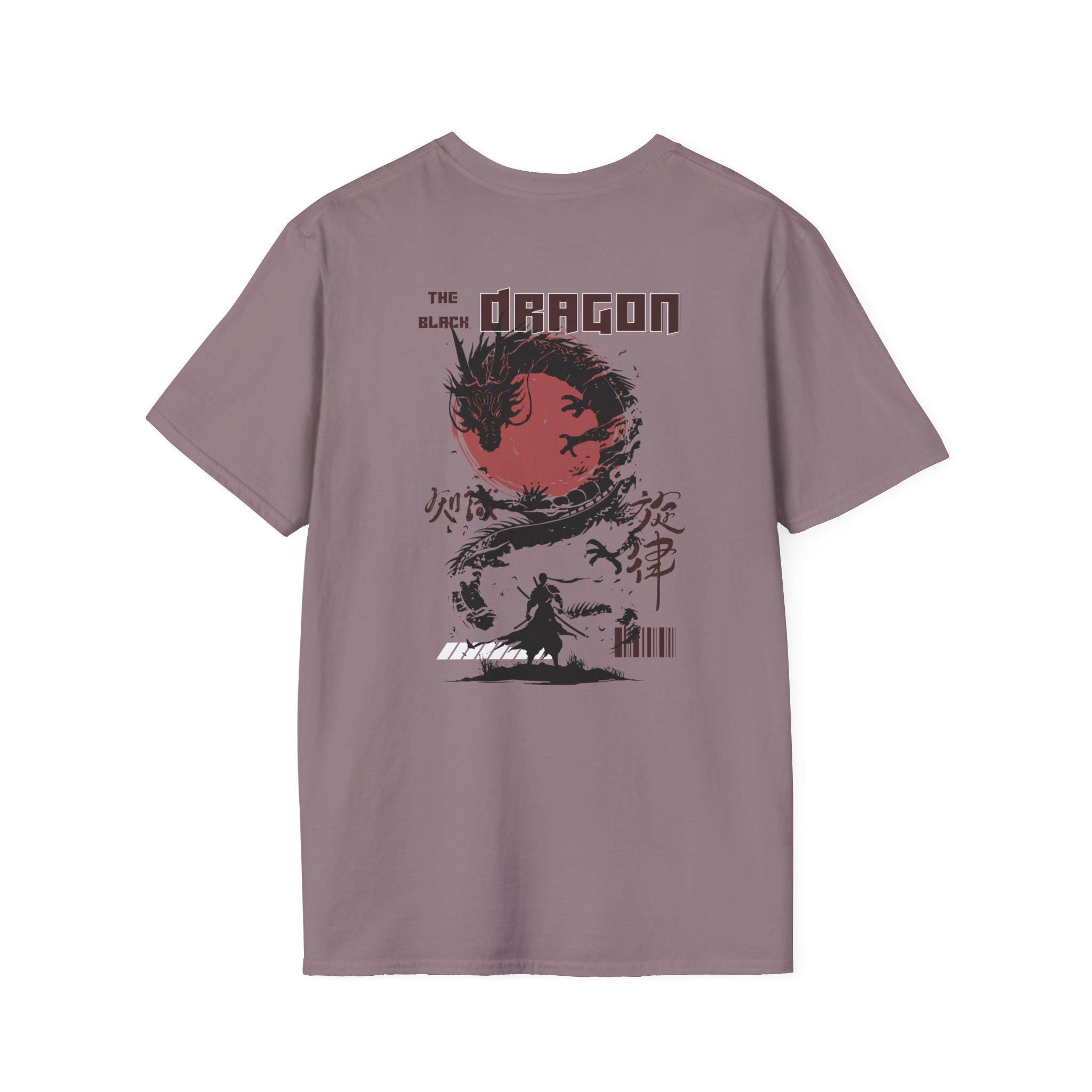 Dragon Graphic Unisex T-Shirt, Cool Shirt for Anime Fans, Holiday Gift, Casual Wear, Unique Art Tee