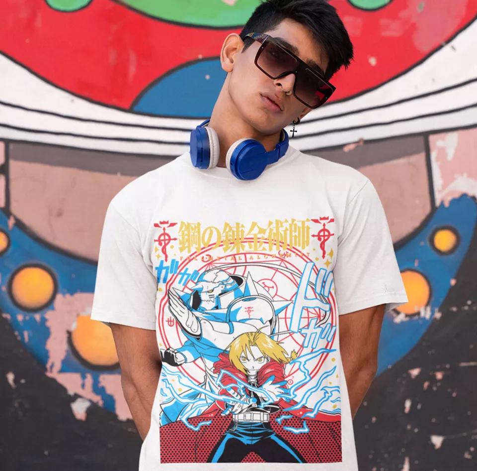 UNISEX Cute Anime Tshirt, Manga Lover Shirt, Graphic Tee, Otaku Ropa, Clothing Merch Gift,Japanese Art Style Fanart Shirt,Illustration shirt