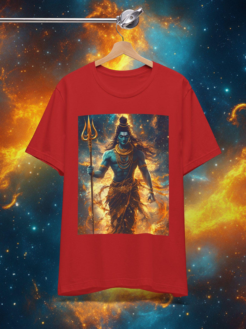 Lord Shiva Shirt| Shiva T-Shirt, Om Namah Shivaya Tee| Shivoham Apparel| Hindu God, Brahma & Vishnu| Cosmic, Indian God tshirt| Shiva shirt.