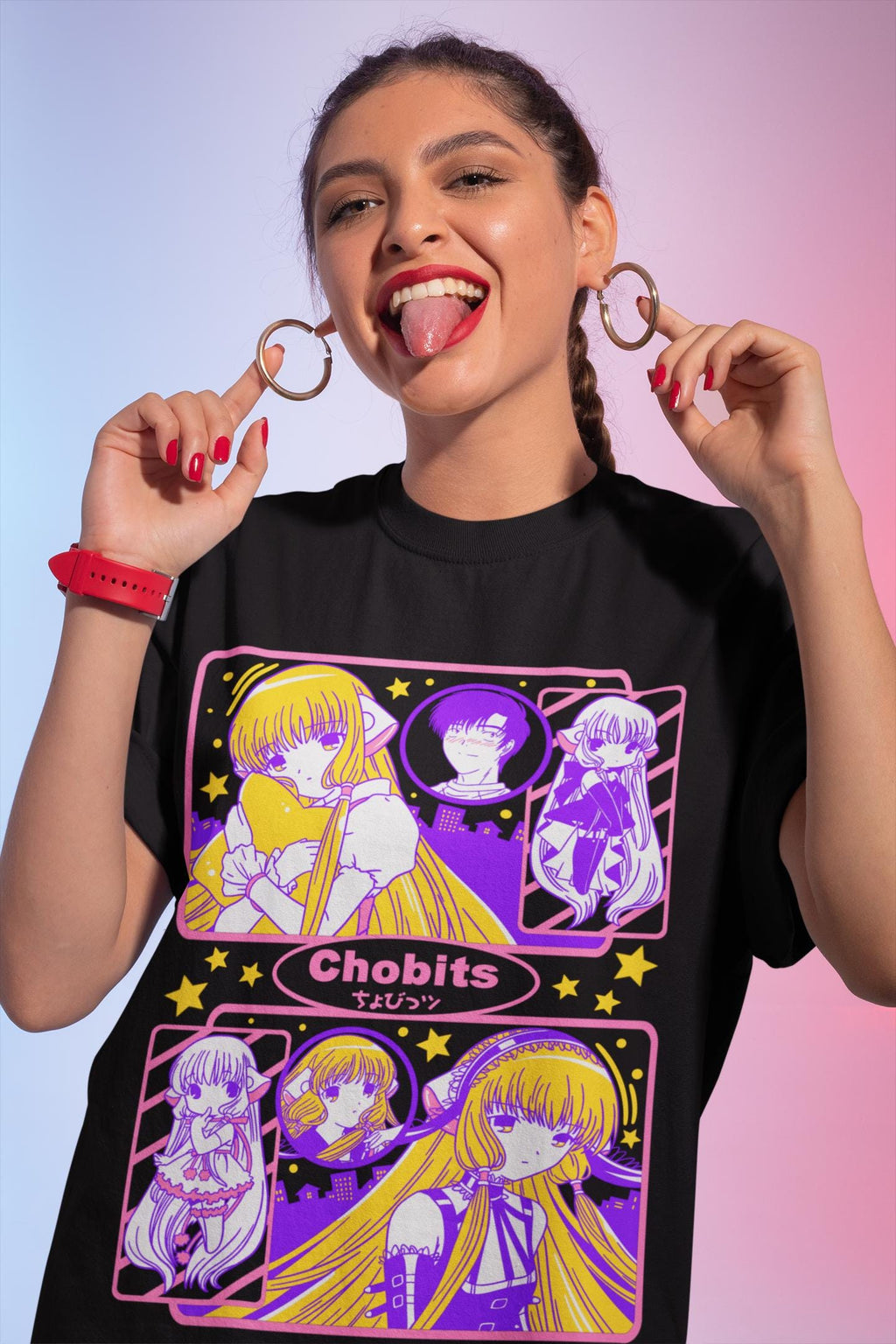 Chobits Chi T-Shirt UNISEX Waifu Material Anime T-Shirt, Anime Manga Shirt, Graphic Anime Tee, Manga Shirt, Japanese Anime