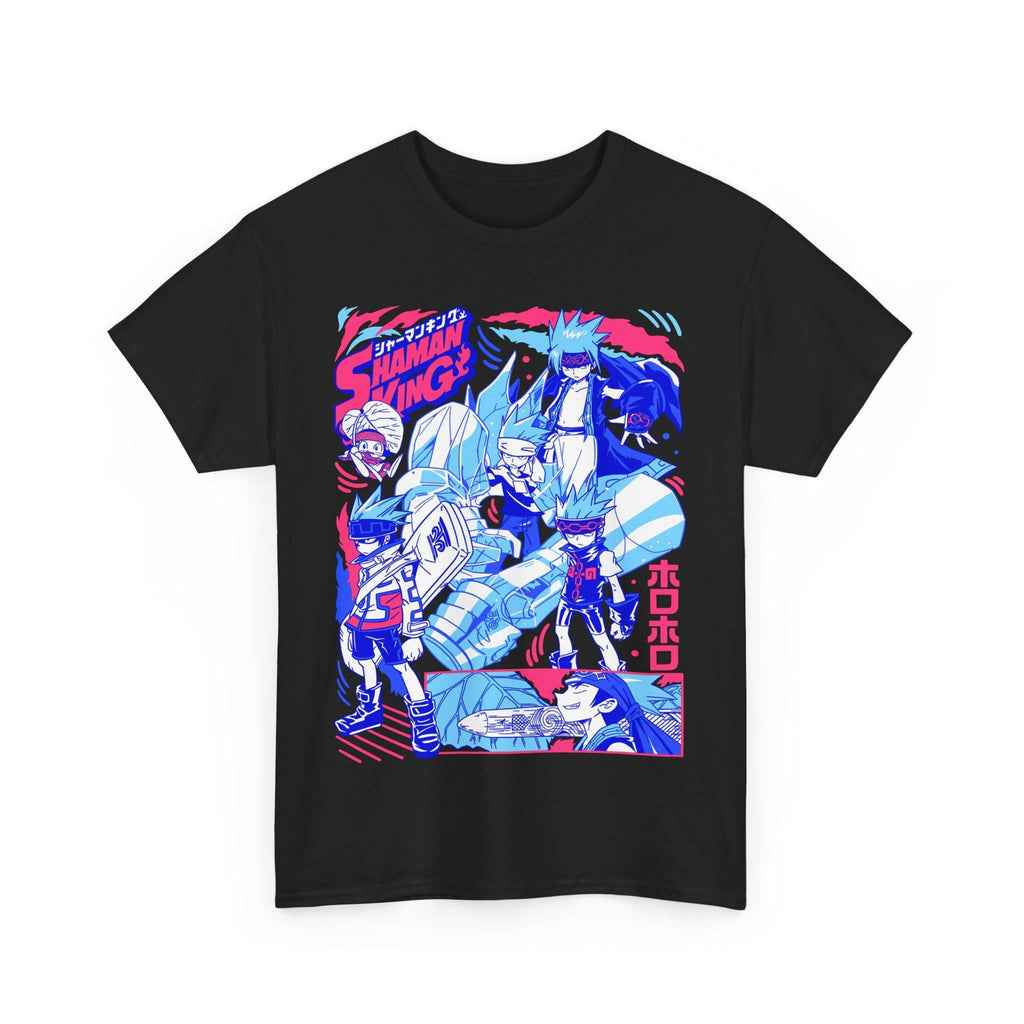 Shaman King Yoh Asakura T-Shirt , 100% Cotton Tee , Men's Women's, Graphic Anime Tee, Manga Shirt