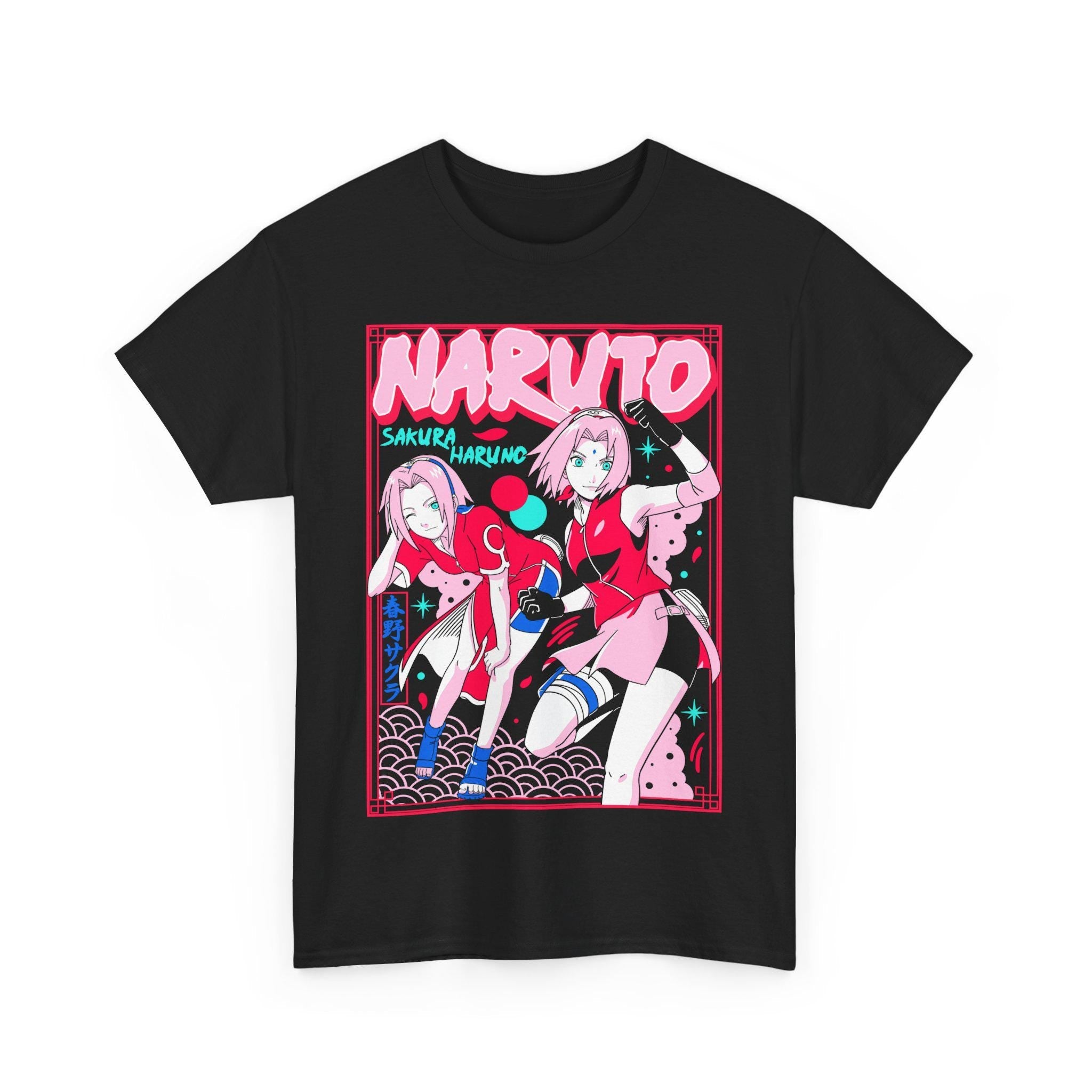 Comfort Colors Sakura Haruno Shirt  Sakura Sweatshirt Manga Shirt Anime Sakura Stl Japanese Streetwear Anime Hoodie Anime Merch