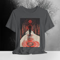 Trippy Shirt, Psychedelic Clothing, Celestial Dreamscape, Optical Illusion Shirt, Vortex T-Shirt, Space Vortex Shirt, Portal Shirt, Emo Tee.