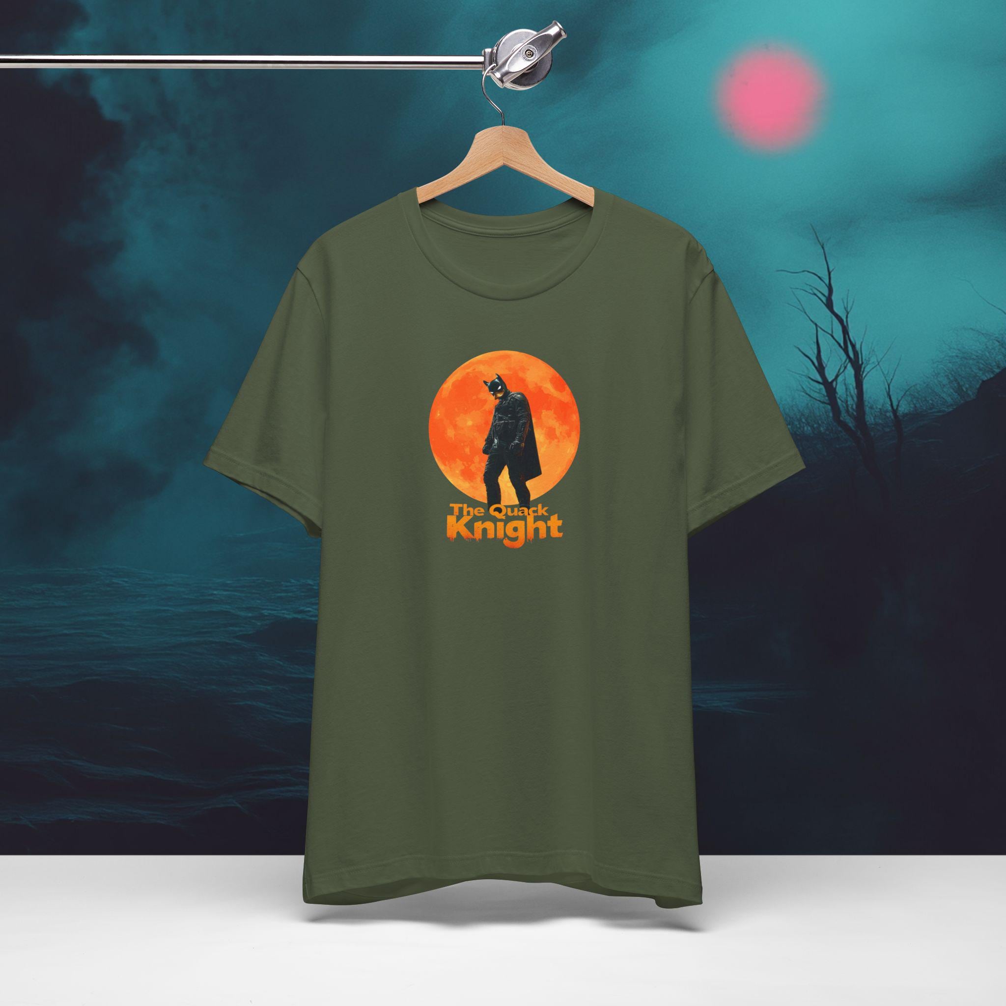 The Quack Knight Shirt | Funny Superhero Duck Tee | Funny Duck Hero Parody Shirt | Premium Soft Bella Canvas XS to 5XL