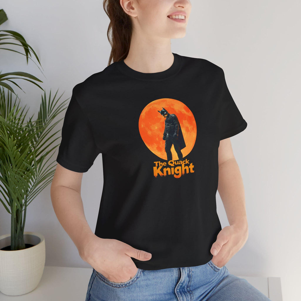 The Quack Knight Shirt | Funny Superhero Duck Tee | Funny Duck Hero Parody Shirt | Premium Soft Bella Canvas XS to 5XL