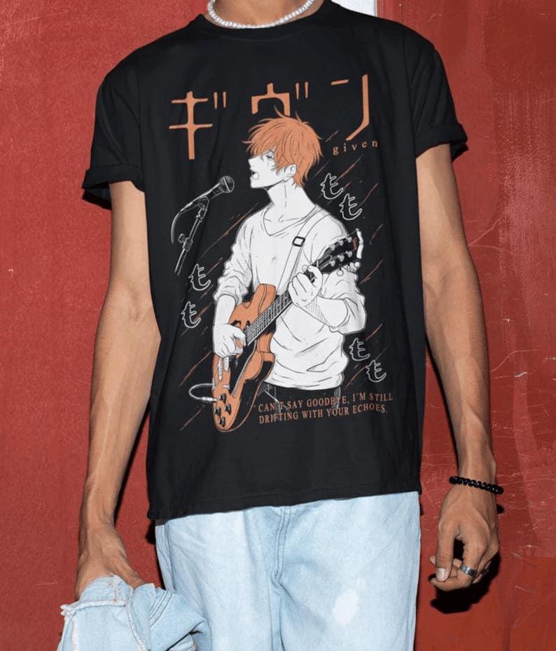 Unisex Given t shirt, given anime, given gift, anime t shirt, given Shirt, Ritsuka Uenoyama shirt, Mafuyu Sato shirt, given anime sweatshirt