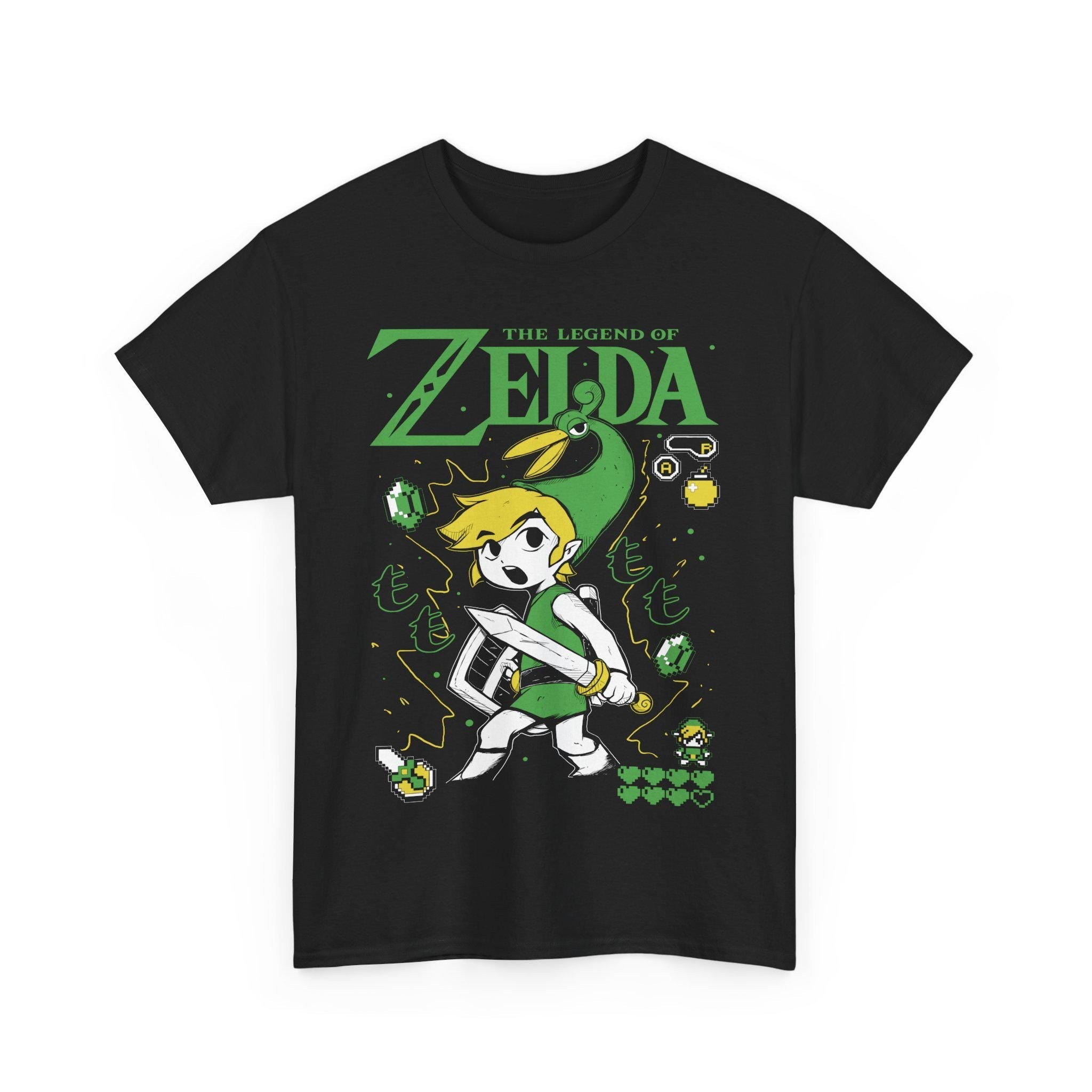 Unisex Graphic Tee - Video Games Shirt - Retro Gaming Tees for Gamers, anime sweatshirt