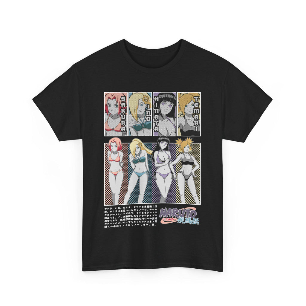 Anime Vintage Special T-shirt Unisex,Anime Shirt,Hinata Kiba Ino Choji Neji Iruka Gift Shirt,Graphic Anime Tee, Manga Shirt, Japanese Anime