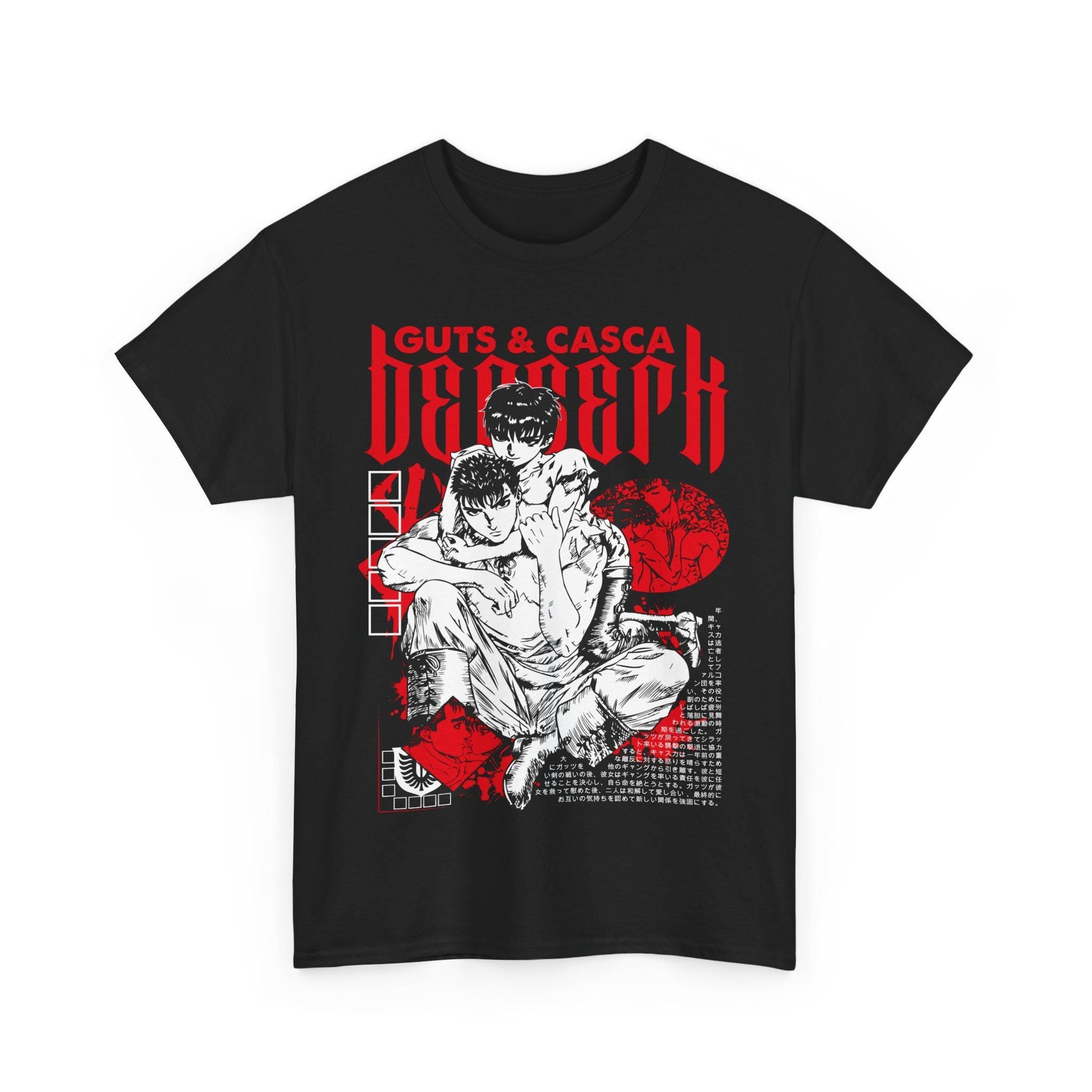 Anime Vintage Special Unisex T-shirt, Anime Manga Shirt, Anime Shirt, Black Swordsman, Skull Knight, Graphic Anime Tee, Manga Shirt, Japan