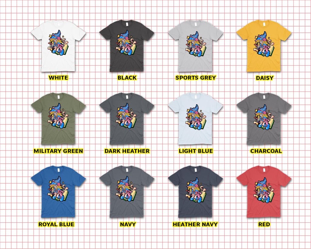 YUGI ANIME SHIRT Dark Magician Girl Duel Monsters Birthday Gift For Gamers and Collectors Retro High Quality Tshirt Shirt Vintage Video Game