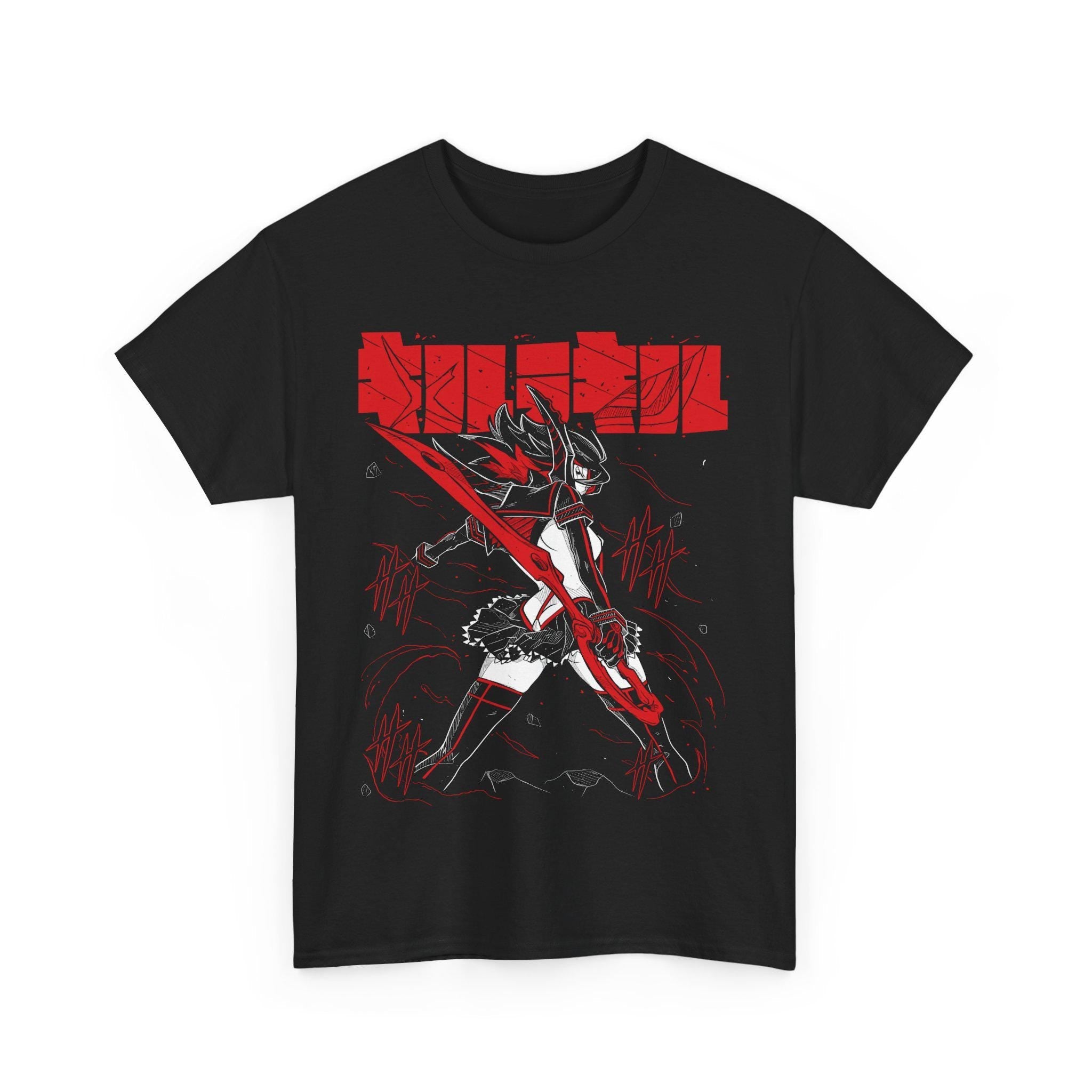 Unisex Kill La Kill Ryuko Matoi Anime T-Shirt, Manga Waifu Shirt Gift Tee T Shirt, Manga Shirt, Japan